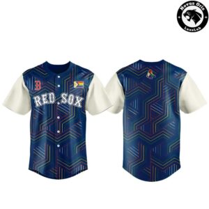 Boston Red Sox Happy Pride Night 2026 Limited Edition Baseball Jersey 4
