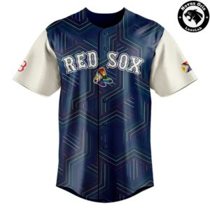 Boston Red Sox Pride Night Progress Rainbow Flag Limited Edition Baseball Jersey 2