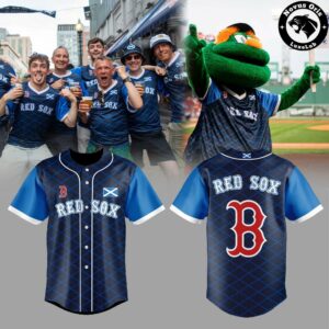 Boston Red Sox Scottish Celebration 2026 Limited Edition Baseball Jersey