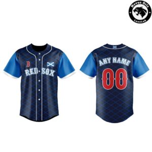 Boston Red Sox Scottish Celebration 2026 Limited Edition Baseball Jersey 4