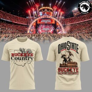 Buckeye Country Superfest 2026 Ohio Stadium Limited Edition T-Shirt