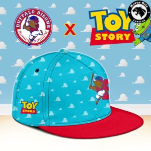 Buffalo Bisons x Toy Story Night Woody Buzz Lightyear Custom Baseball Jersey 3