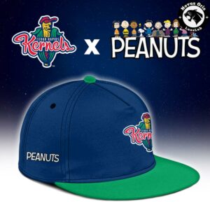 Cedar Rapids Kernels Peanuts Night Snoopy Baseball Jersey 3