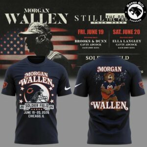 Chicago Bears x Morgan Wallen Still The Problem Tour 2026 T-Shirt