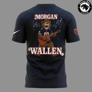 Chicago Bears x Morgan Wallen Still The Problem Tour 2026 T Shirt 3