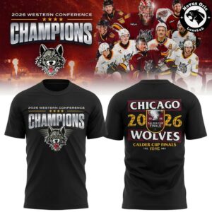 Chicago Wolves 2026 Calder Cup Finals AHL Champions T-Shirt