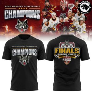 Chicago Wolves 2026 Calder Cup Finals AHL Champions T Shirt 2