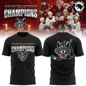 Chicago Wolves 2026 Calder Cup Finals AHL Champions T Shirt 4