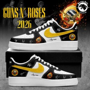 Custom Name Guns N Roses World Tour 2026 Sneakers Classic Rock Shoes 3