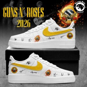 Custom Name Guns N Roses World Tour 2026 Sneakers Classic Rock Shoes 4
