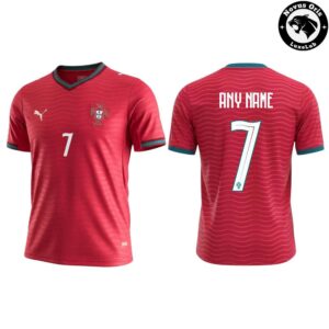 Custom Portugal National Team 2026 World Cup Soccer Jersey 2