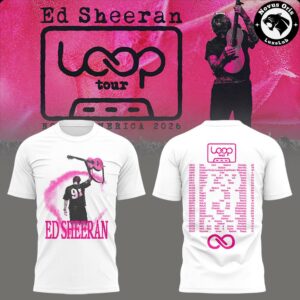 Ed Sheeran Loop Tour 2026 North America T-Shirt