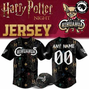 El Paso Chihuahuas Harry Potter Night 2026 Custom Baseball Jersey