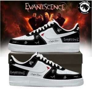 Evanescence Fallen Sanctuary 2026 World Tour Air Force 1 2