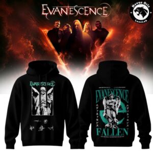 Evanescence Fallen Sanctuary 2026 World Tour Hoodie