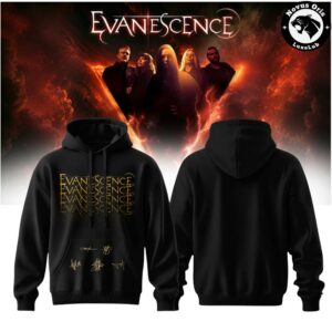 Evanescence Fallen Sanctuary 2026 World Tour Hoodie 4