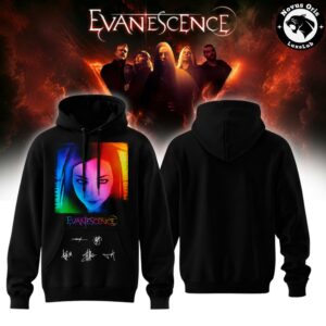 Evanescence Fallen Sanctuary 2026 World Tour Hoodie 5