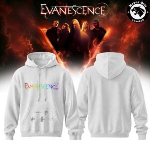 Evanescence Fallen Sanctuary 2026 World Tour Hoodie 6