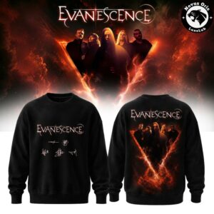 Evanescence Fallen Sanctuary 2026 World Tour Sweatshirt