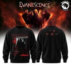 Evanescence Fallen Sanctuary 2026 World Tour Sweatshirt 2
