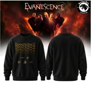 Evanescence Fallen Sanctuary 2026 World Tour Sweatshirt 3