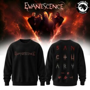 Evanescence Fallen Sanctuary 2026 World Tour Sweatshirt 6