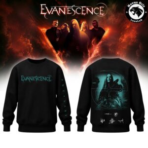 Evanescence Fallen Sanctuary 2026 World Tour Sweatshirt 7