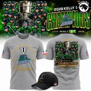 Florida Everblades 2026 Kelly Cup Champions 5X ECHL T Shirt 2