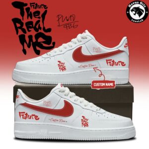 Future The Real Me Album Custom Air Force 1 9
