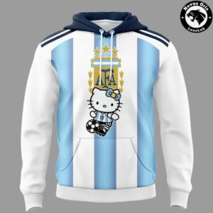 Hello Kitty x Argentina World Cup 3 Stars Limited Edition Hoodie 2