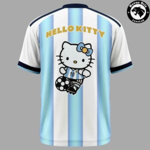 Hello Kitty x Argentina World Cup 3 Stars Limited Edition T Shirt 3