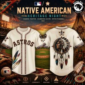 Houston Astros Native American Heritage Night Baseball Jersey