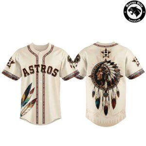 Houston Astros Native American Heritage Night Baseball Jersey 2