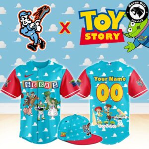 Inland Empire 66ers x Toy Story Night Pixar Cartoon Custom Baseball Jersey