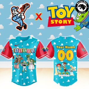 Inland Empire 66ers x Toy Story Night Pixar Cartoon Custom Baseball Jersey 2