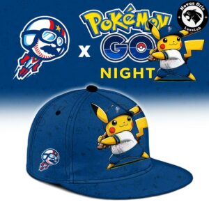 Kannapolis Cannon Ballers x Pokemon GO Night Limited Edition Custom Baseball Jersey 3