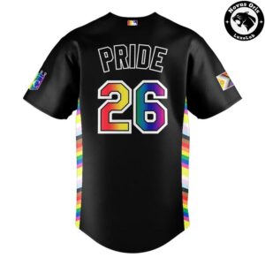 Kansas City Royals Pride Night Progress Rainbow Flag Limited Edition Baseball Jersey 3