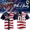 Lake Elsinore Storm 4th Of July Independence Day Baseball Jersey