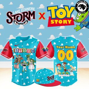Lake Elsinore Storm x Toy Story Night Pixar Cartoon Custom Baseball Jersey