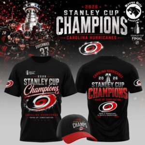 Limited Edition Carolina Hurricanes 2026 Championship T-Shirt