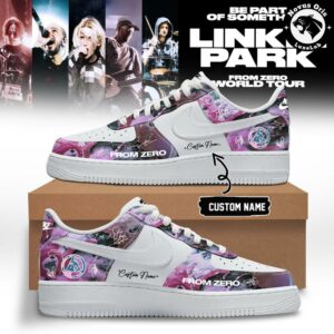 Linkin Park From Zero World Tour 2026 Custom Air Force 1 3
