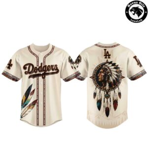 Los Angeles Dodgers Native American Heritage Night Baseball Jersey 2