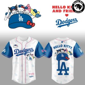 Los Angeles Dodgers x Hello Kitty and Friends 2026 Baseball Jersey
