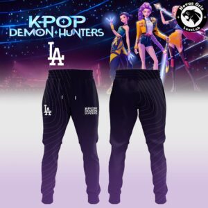 Los Angeles Dodgers x Kpop Demon Hunters Baseball Jersey 3