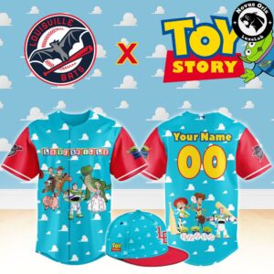 Louisville Bats x Toy Story Night Woody Buzz Lightyear Custom Baseball Jersey