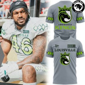 Louisville Kings 2026 UFL Spring Football Fan Gear Limited Edition T-Shirt