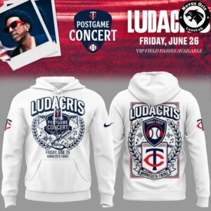 Ludacris Minnesota Twins Postgame Concert Hoodie