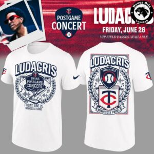 Ludacris Minnesota Twins Postgame Concert T-Shirt - NovusOris Best