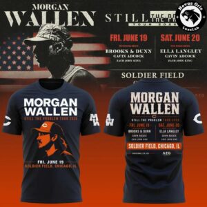 Morgan Wallen Still The Problem Tour 2026 Chicago Limited Edition T-Shirt
