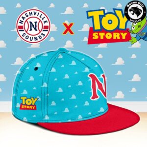 Nashville Sounds x Toy Story Night Woody Buzz Lightyear Custom Baseball Jersey 3